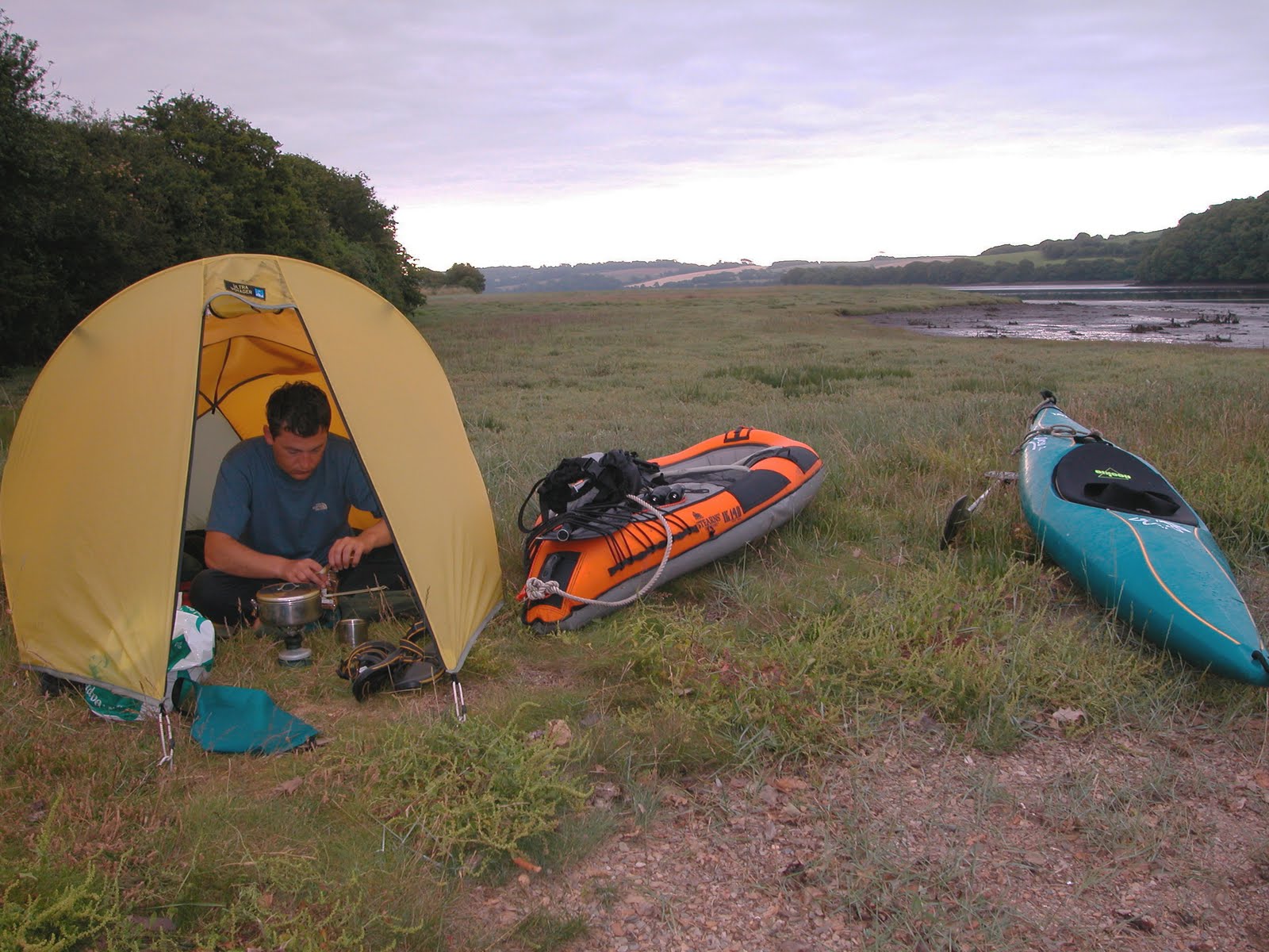 The Outdoor Lab: Wild camp on the River Lynher